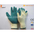 Green Latex Coating Work Glove Dkl324